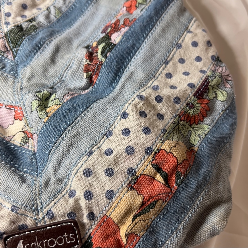 Sakroots Multicolor Chevron Patchwork Bag - image 6